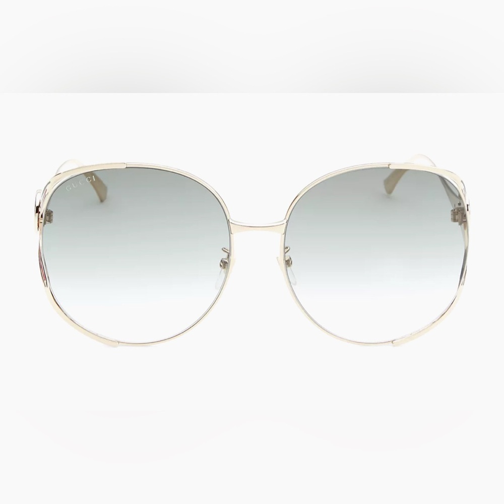 Gucci 63MM Oversized Oval Sunglasses NWOT​ - Picture 5 of 12